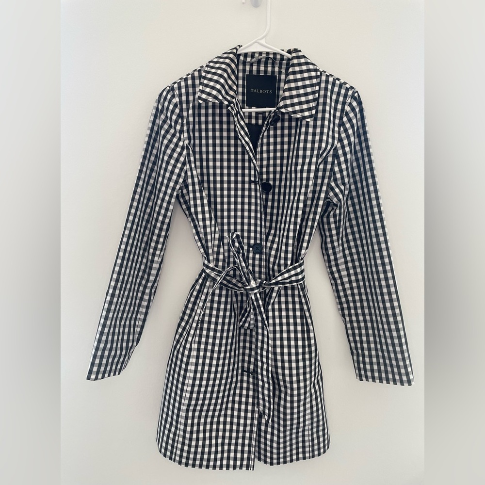 Talbots Black and White Jacket